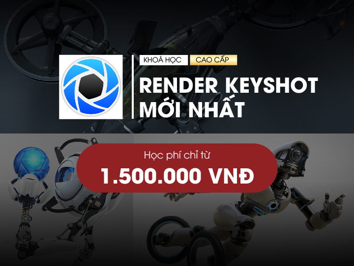 hoc render keyshot